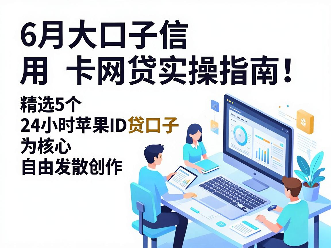 6月大口子信用卡网贷实操指南!精选5个24小时苹果ID贷口子