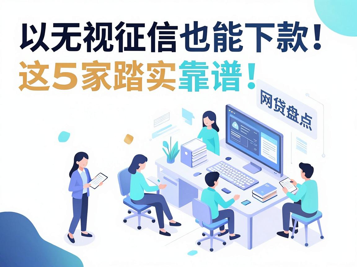 无视征信也能下款的网贷盘点!这5家踏实靠谱,急需周转速看