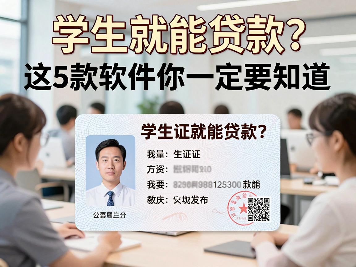 学生证就能贷款?这5款软件你一定要知道!