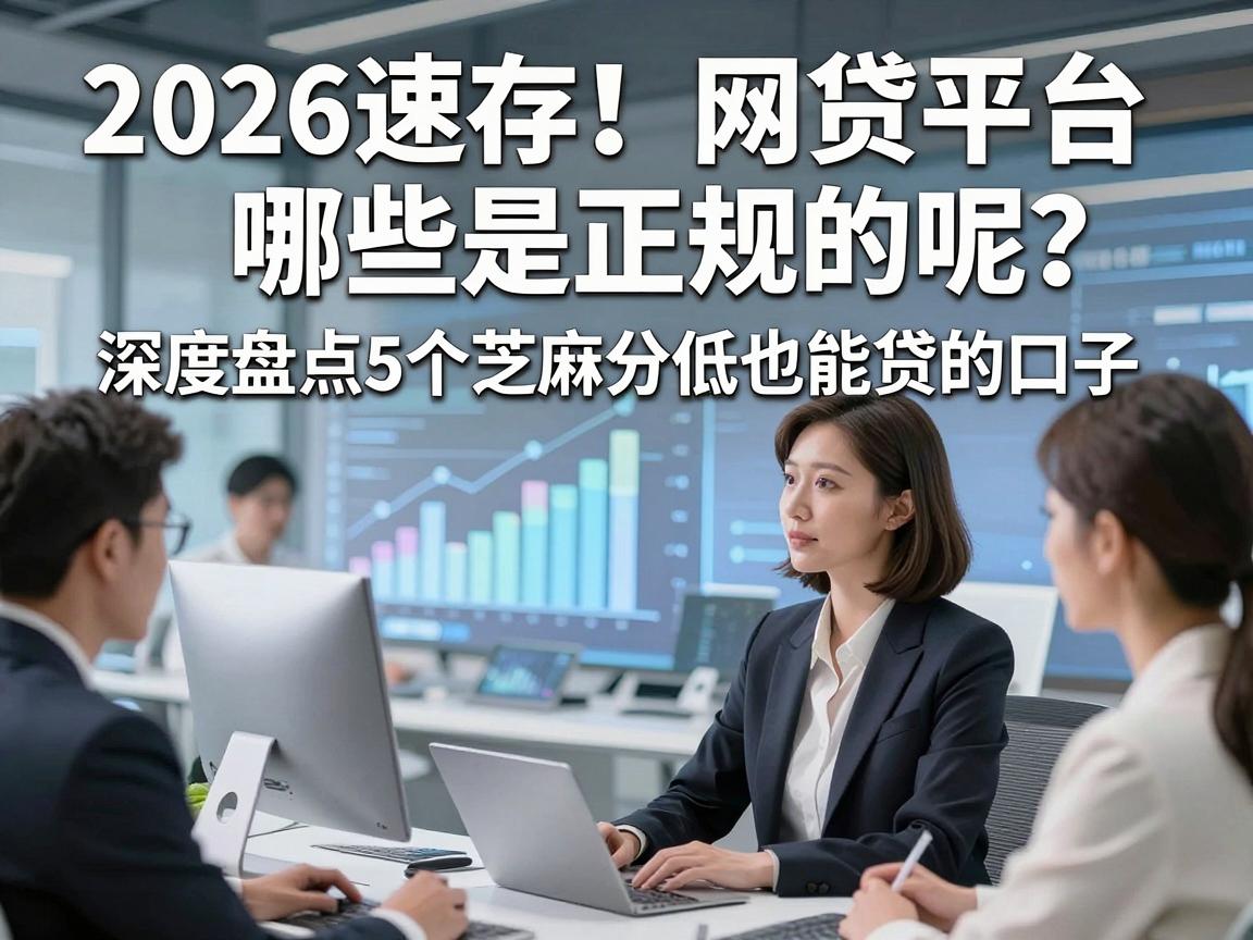 2026速存！网贷平台哪些是正规的呢？深度盘点5个芝麻分低也能贷的口子