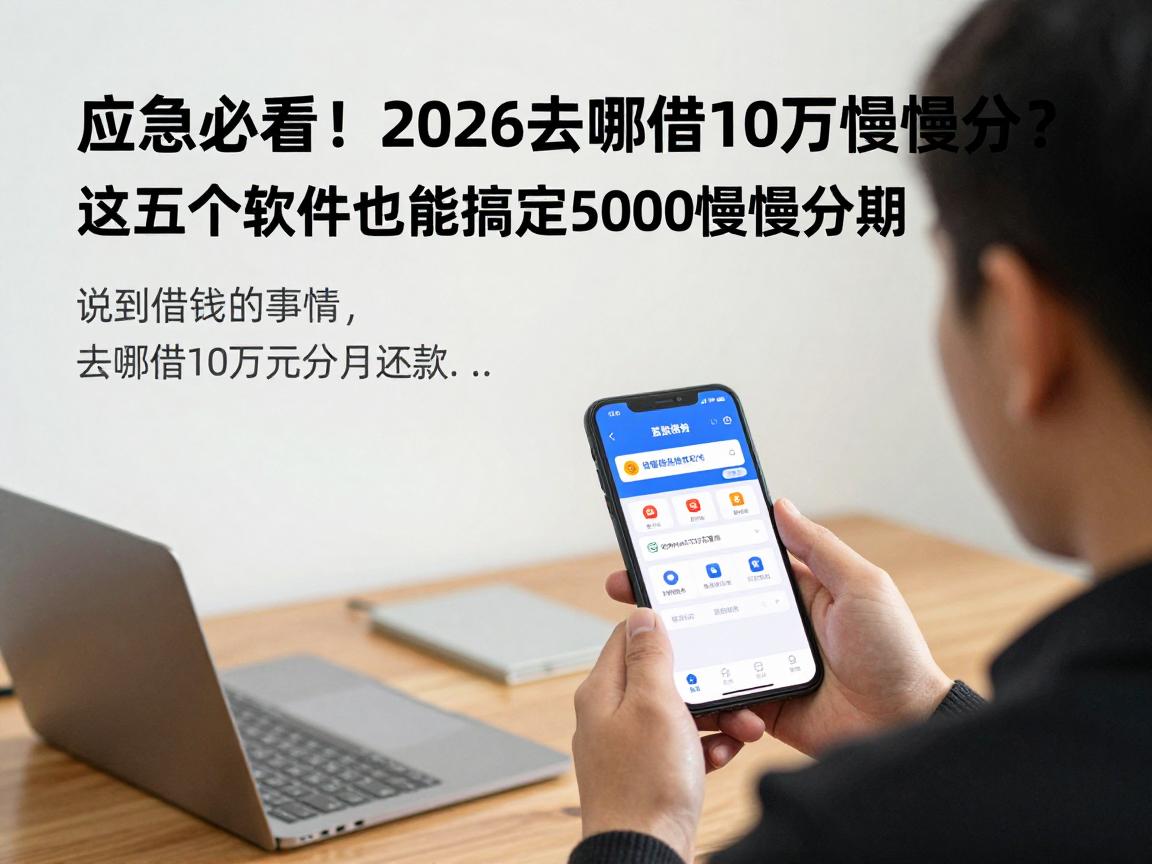 应急必看!2026去哪借10万慢慢分期?这五个软件也能搞定5000慢慢分期