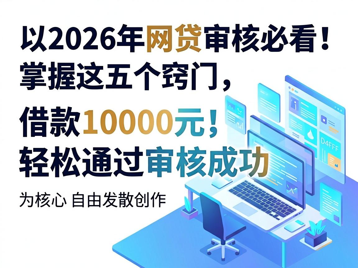 2026年网贷审核必看!掌握这五个窍门,借款10000元轻松通过审核成功