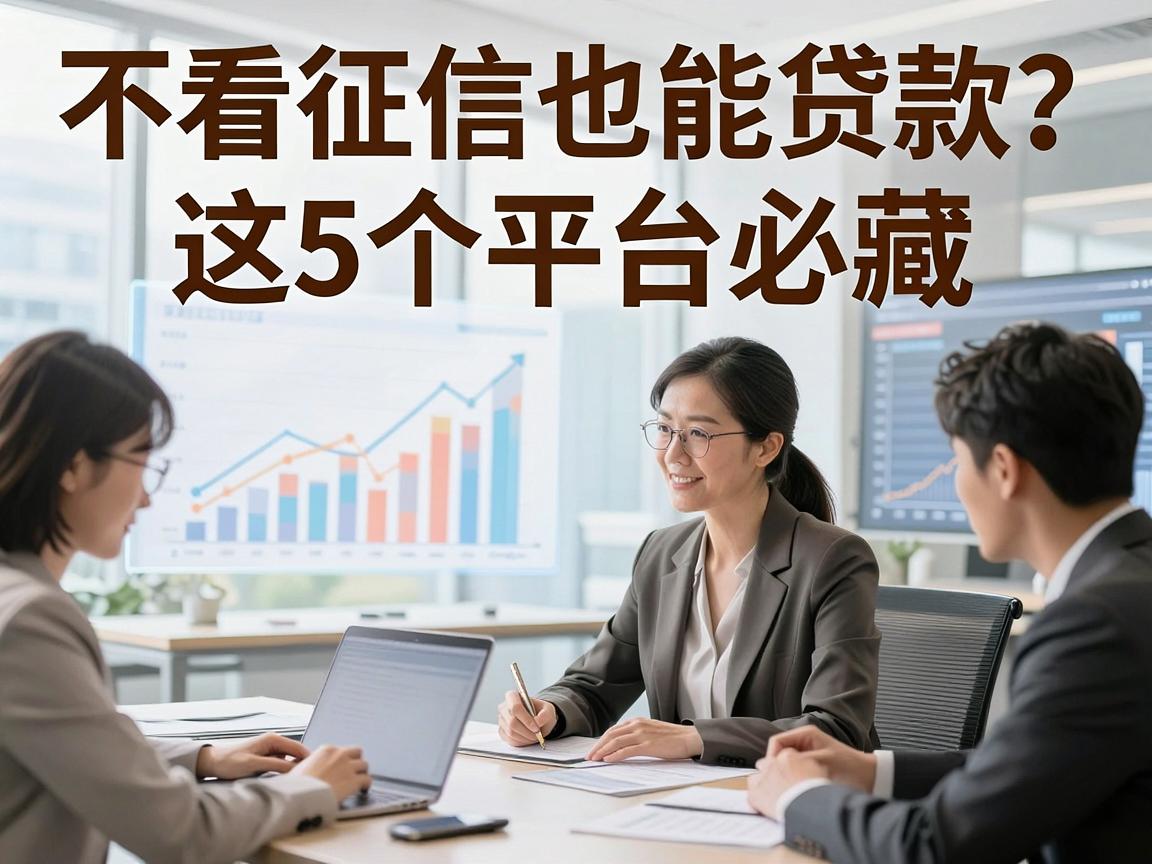 不看征信也能贷款？这5个平台必藏，手把手细致说明！