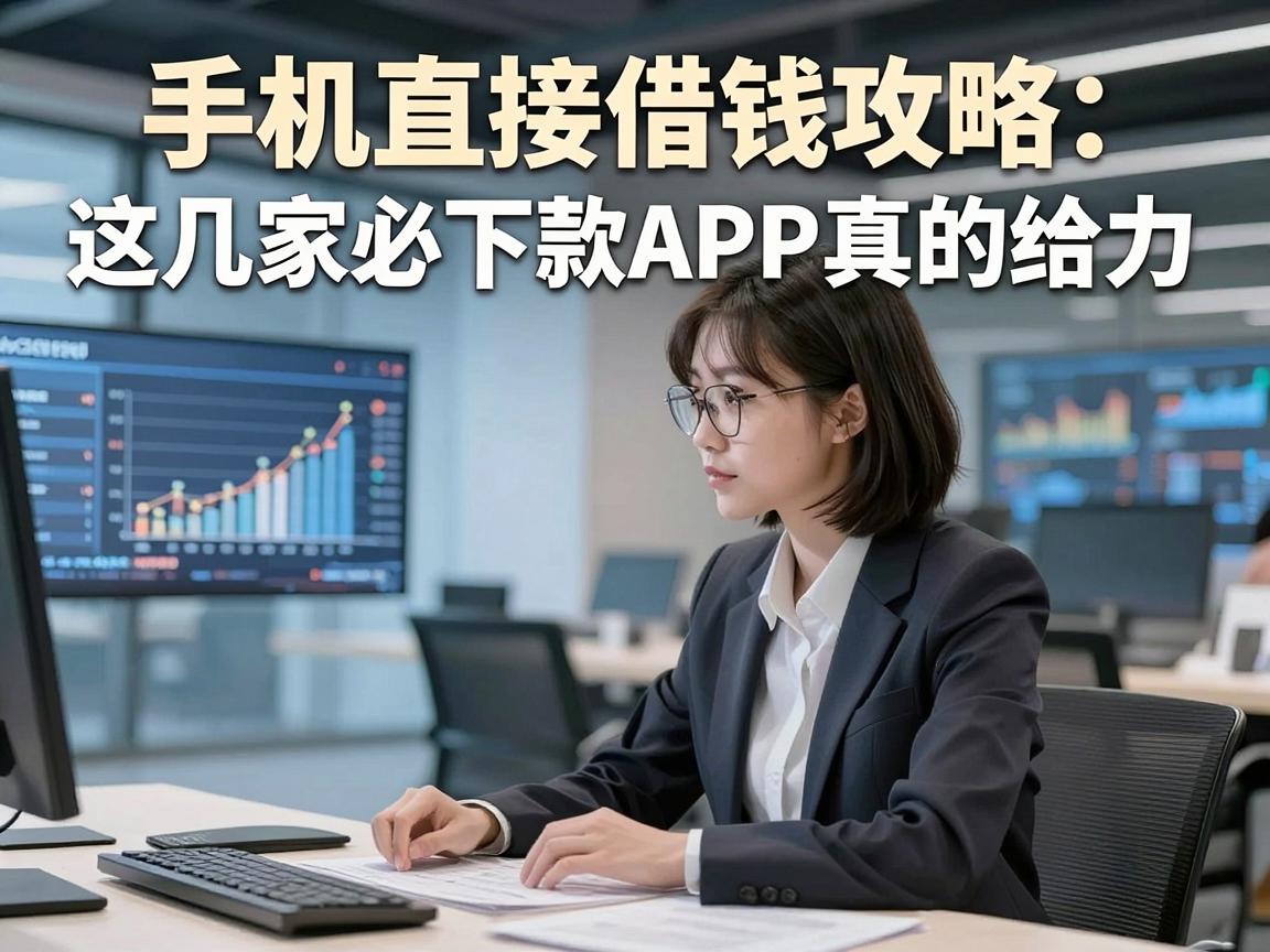 手机直接借钱攻略:这几家必下款APP真的给力
