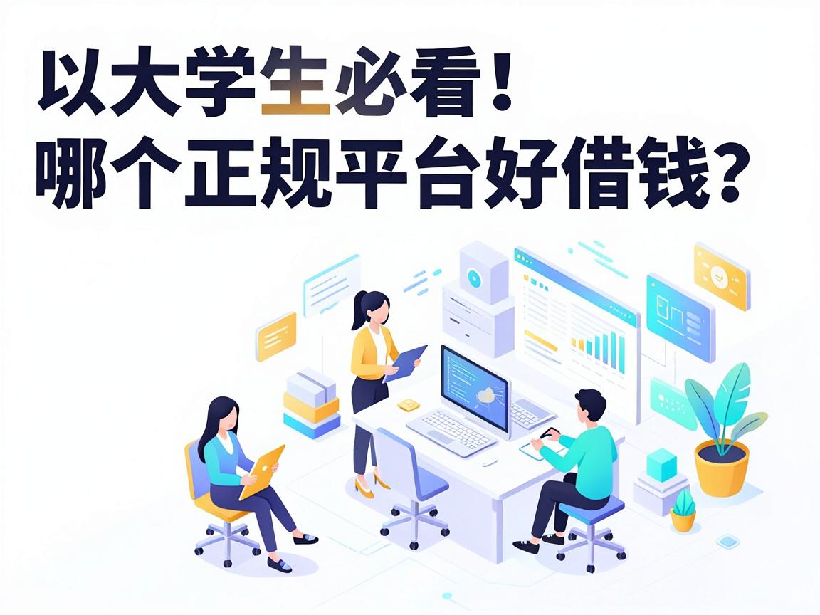 大学生必看!哪个正规平台好借钱?这5个借贷平台今日重点推荐