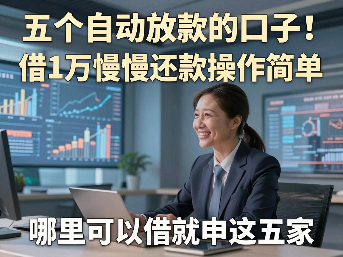 五个自动放款的口子!借1万慢慢还款操作简单,哪里可以借就申这五家