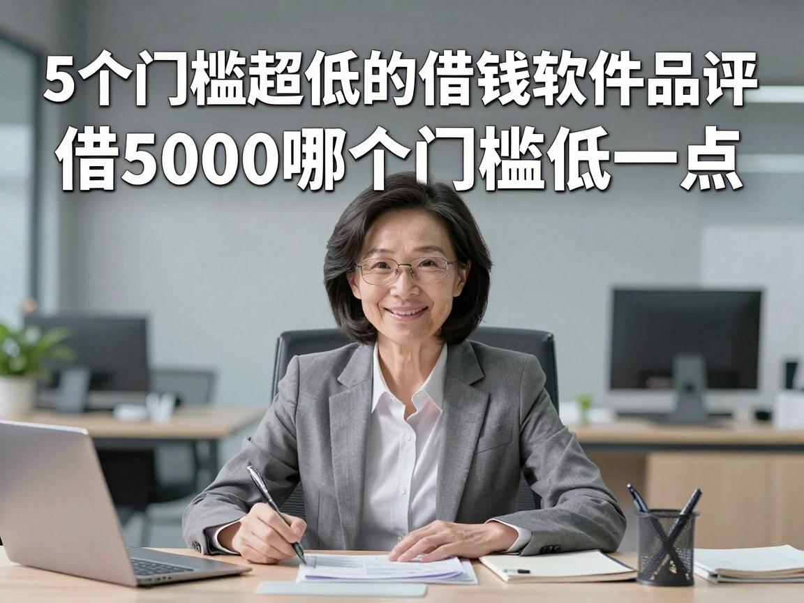 5个门槛超低的借钱软件品评,借5000哪个门槛低一点?