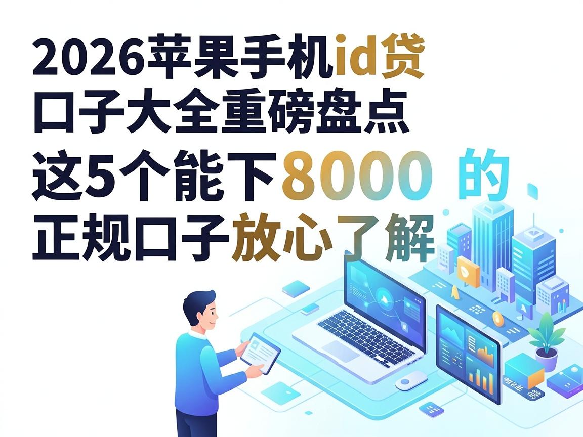 2026苹果手机id贷口子大全重磅盘点,这5个能下8000的正规口子放心了解