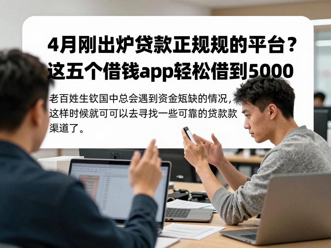 4月刚出炉！贷款有哪些正规的平台？这五个借钱app轻松借到5000