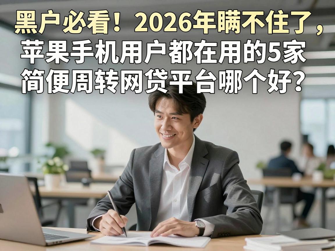 黑户必看!2026年瞒不住了,苹果手机用户都在用的5家简便周转网贷平台哪个好