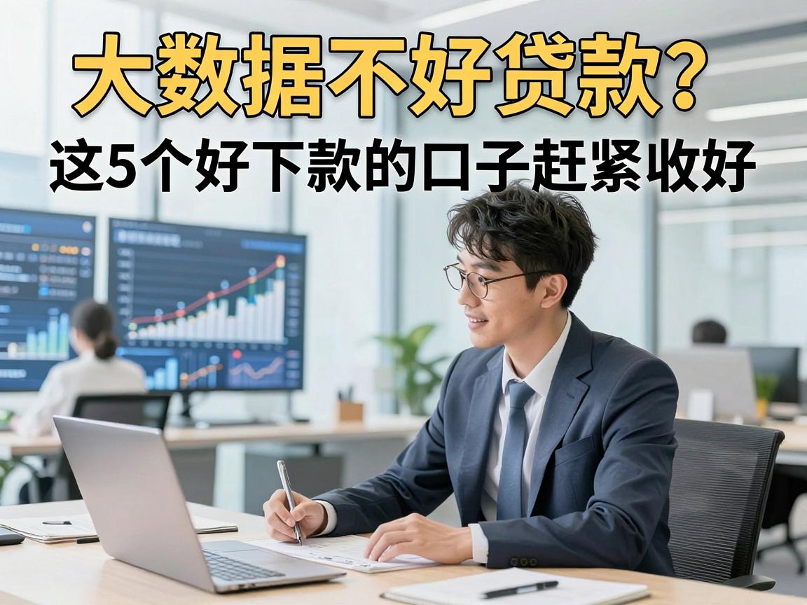 大数据不好贷款?这5个好下款的口子赶紧收好!