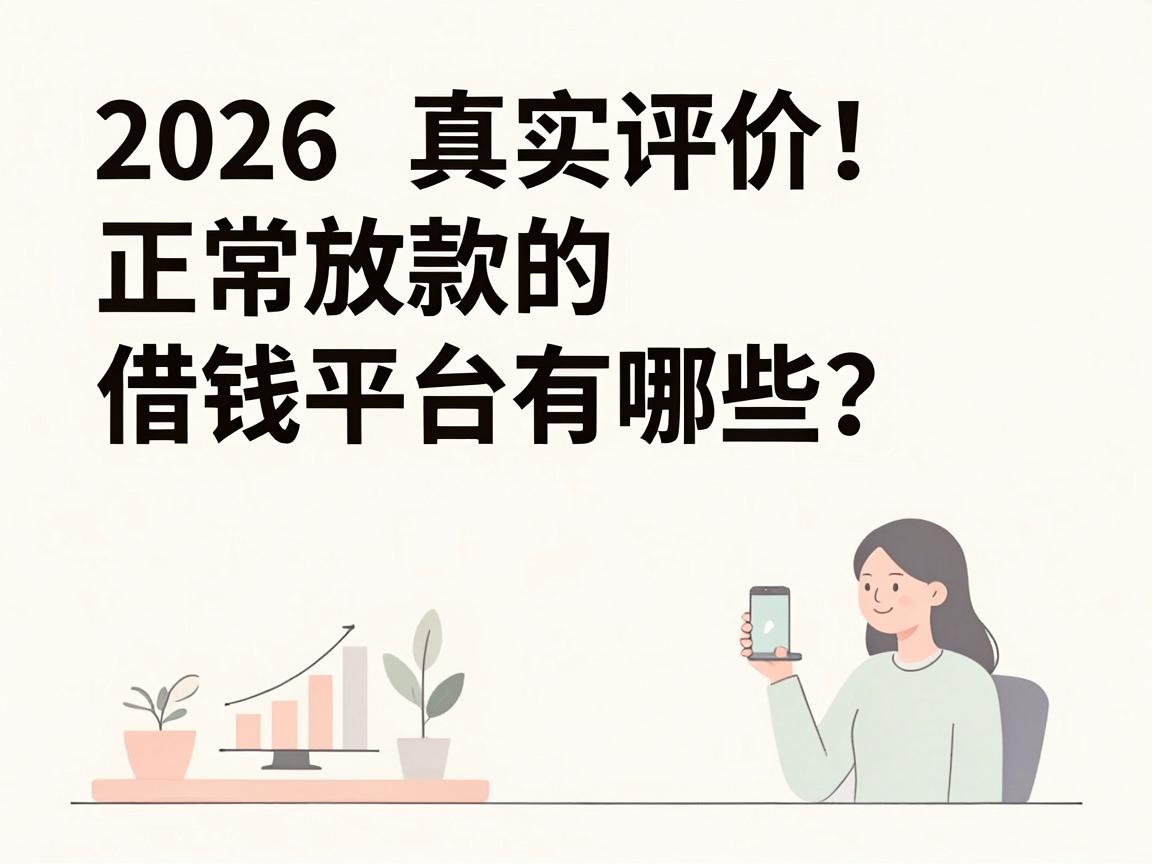 2026真实评价!正常放款的借钱平台有哪些?本篇深度盘点