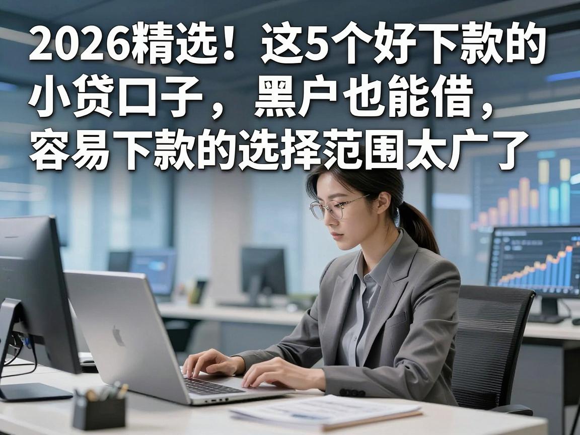 2026精选!这5个好下款的小贷口子,黑户也能借,容易下款的选择范围太广了!