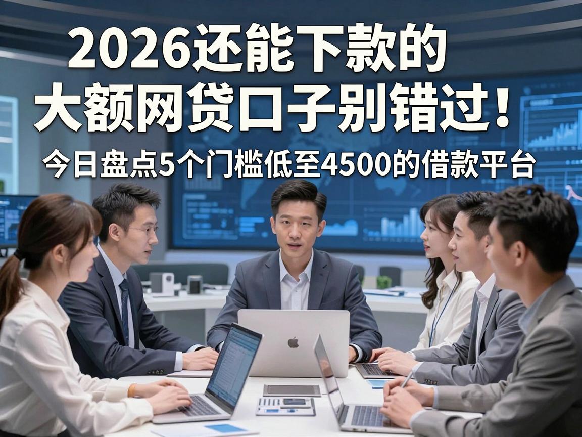 2026还能下款的大额网贷口子别错过!今日盘点5个门槛低至4500的借款平台