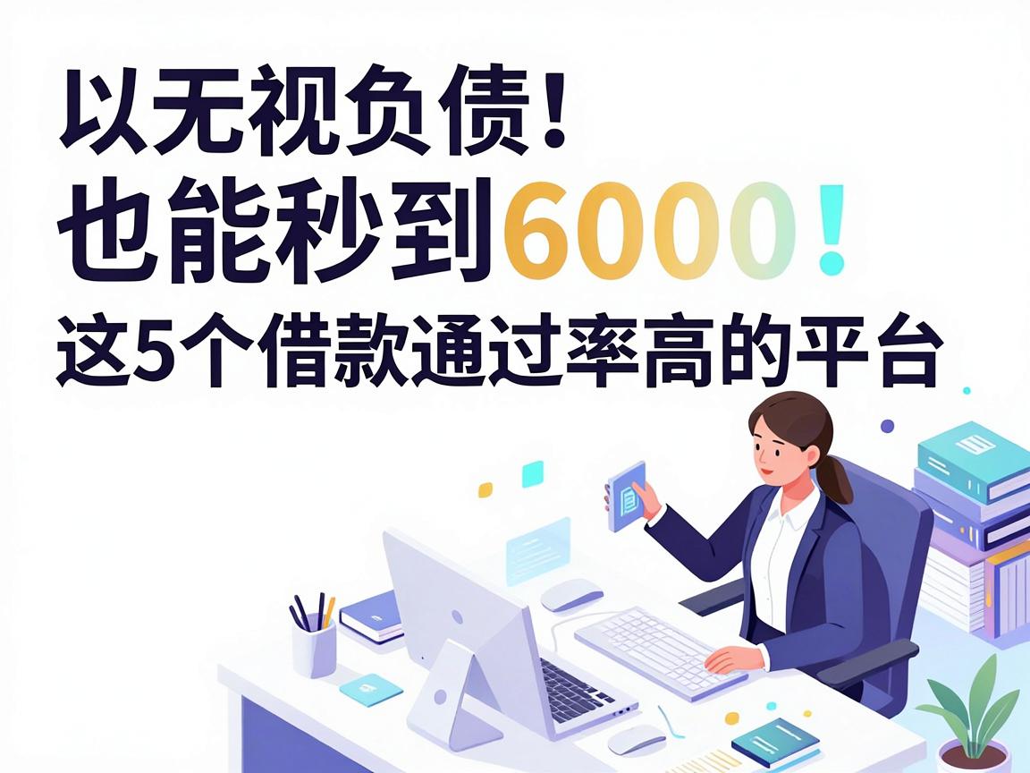 无视负债也能秒到6000！这5个借款通过率高的平台，稳得让人安心