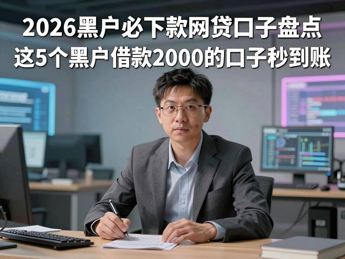 2026黑户必下款网贷口子盘点,这5个黑户借款2000的口子秒到账