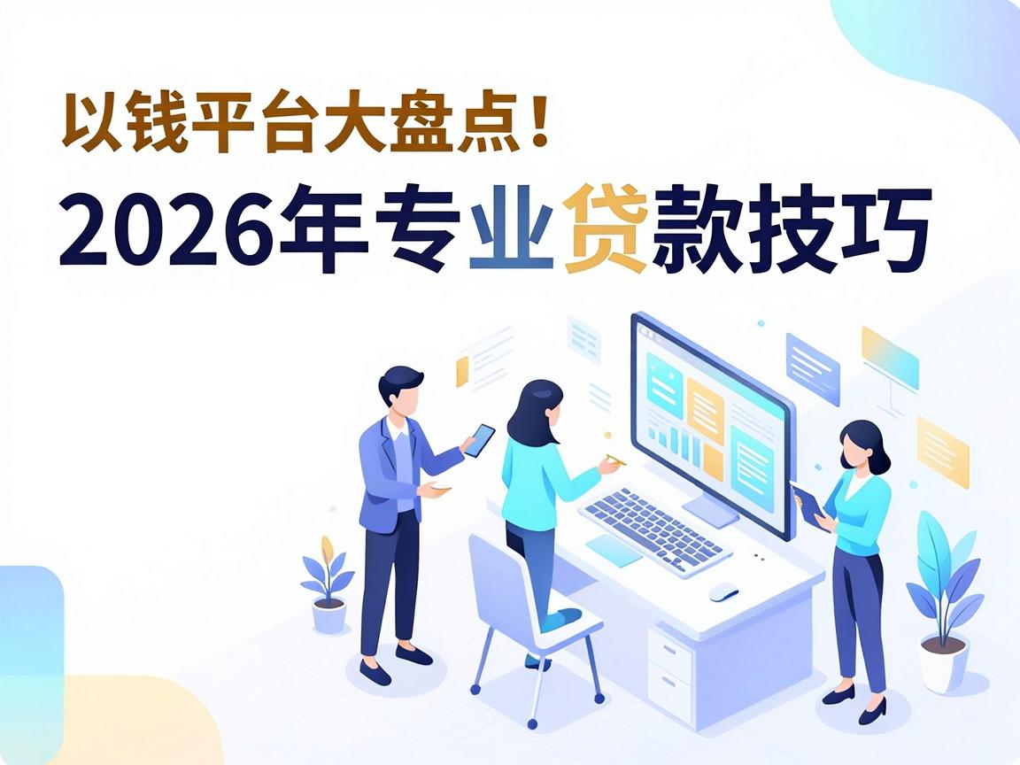 类似惠您贷的借钱平台大盘点！2026年专业贷款技巧，值得收藏