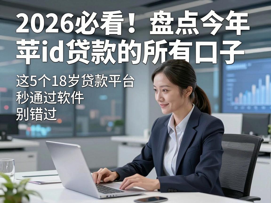 2026必看!盘点今年苹id贷款的所有口子,这5个18岁贷款平台秒通过软件别错过