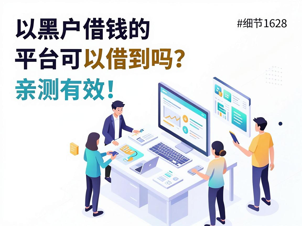 黑户借钱的平台可以借到吗？揭秘5个真实下款渠道，亲测有效！