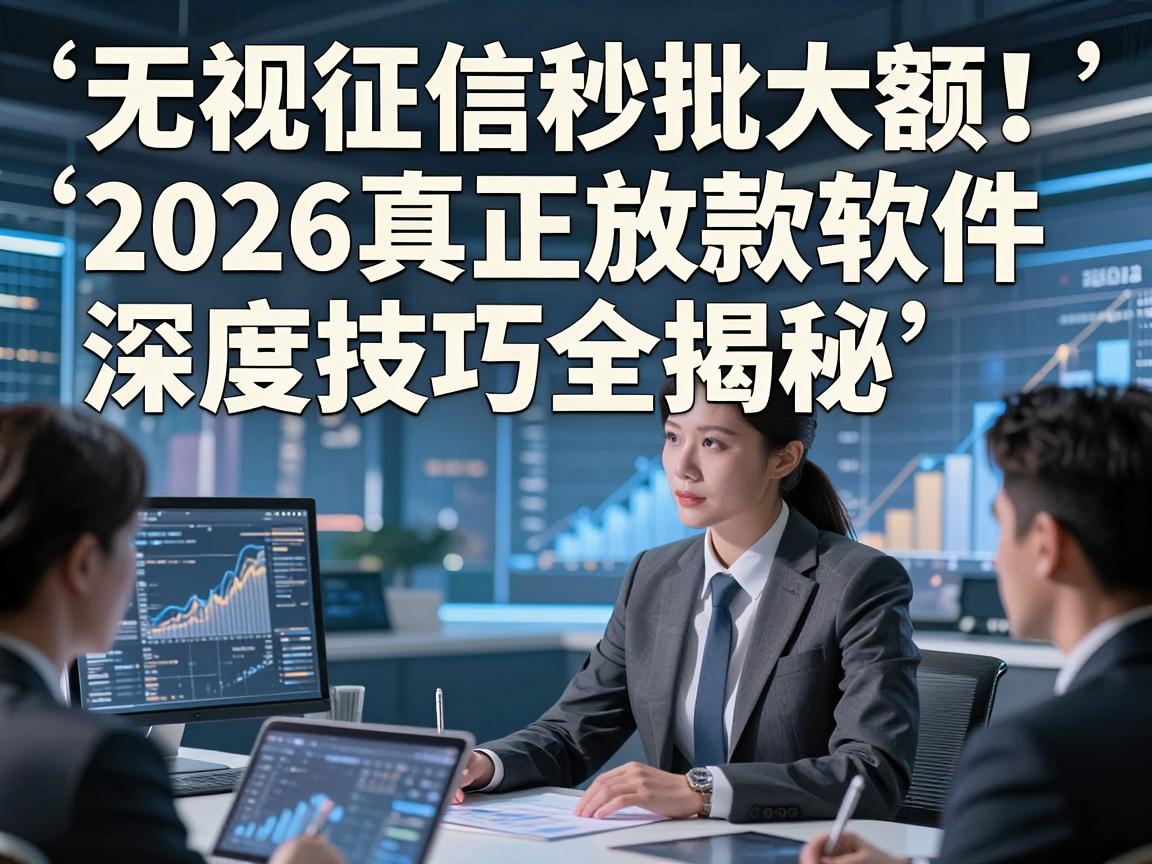 无视征信秒批大额!2026真正放款软件深度技巧全揭秘