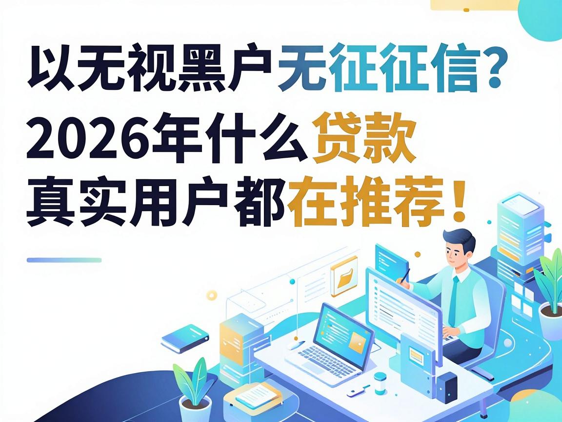无视黑户无视征信?2026年什么贷款真实用户都在推荐!今日盘点这五个对黑户要求不高的借款APP