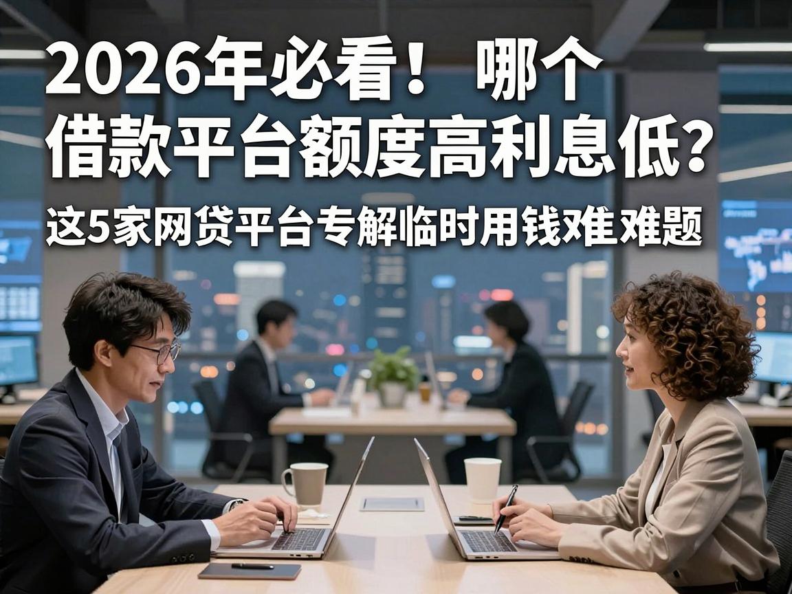 2026年必看!哪个借款平台额度高利息低?这5家网贷平台专解临时用钱难题,别错过