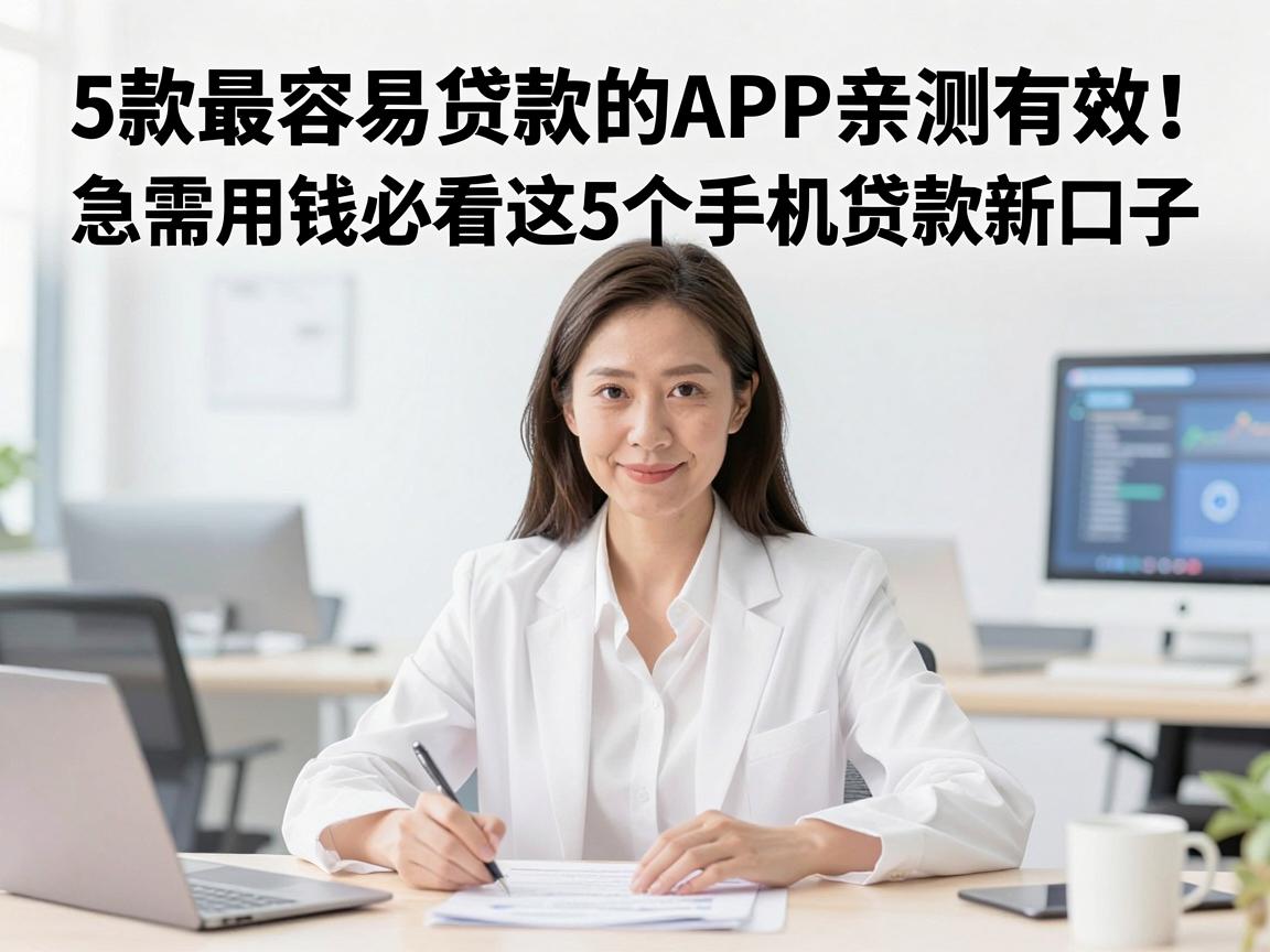 5款最容易贷款的APP亲测有效！急需用钱必看这5个手机贷款新口子