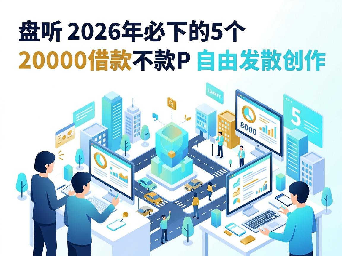 5年还清8000借款的真实案例扎堆出现！盘点2026年必下的5个20000借款不查征信APP