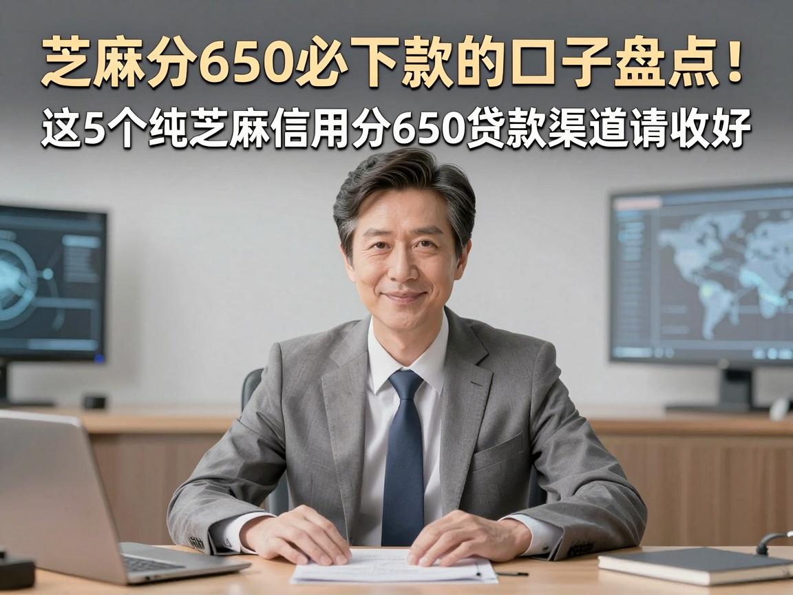 芝麻分650必下款的口子盘点!这5个纯芝麻信用分650贷款渠道请收好