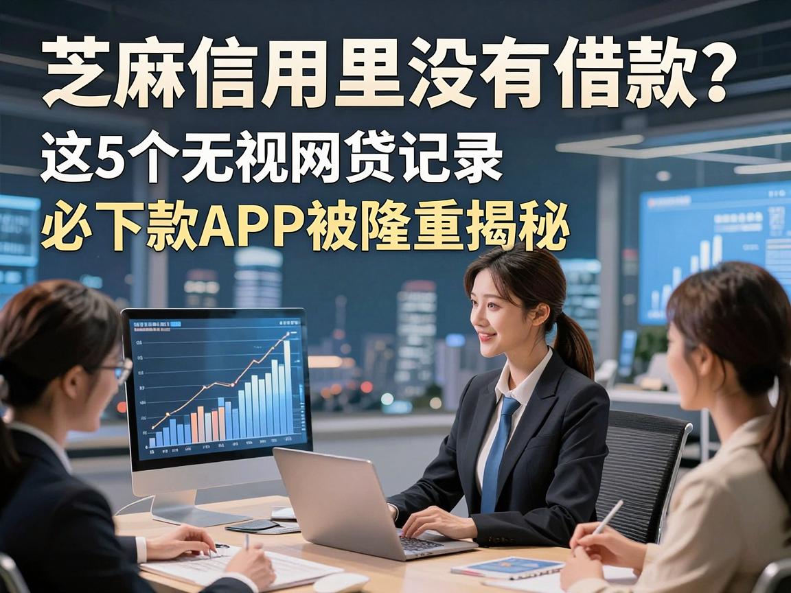 芝麻信用里没有借款?这5个无视网贷记录必下款APP被隆重揭秘!
