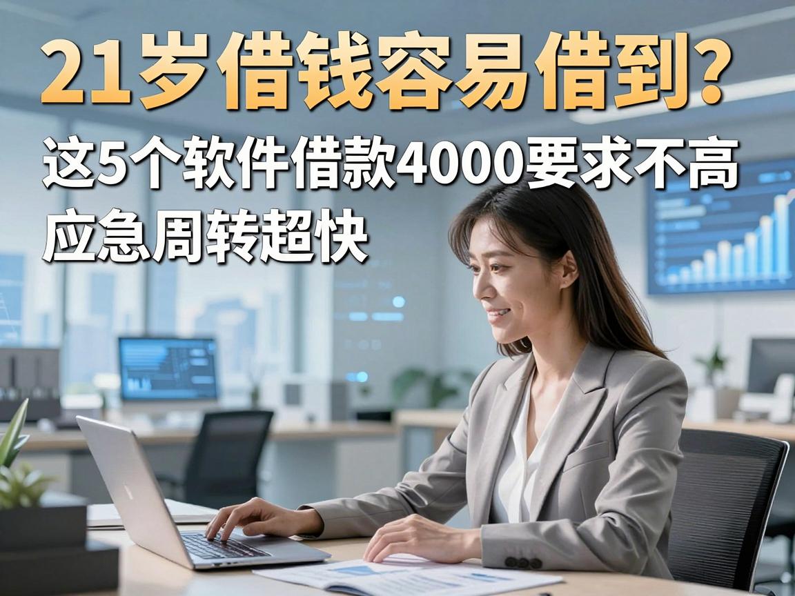 21岁借钱容易借到?这5个软件借款4000要求不高,应急周转超快!
