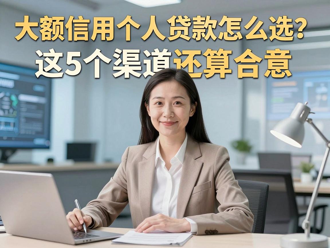 大额信用个人贷款怎么选?这5个渠道还算合意,详细攻略公布!