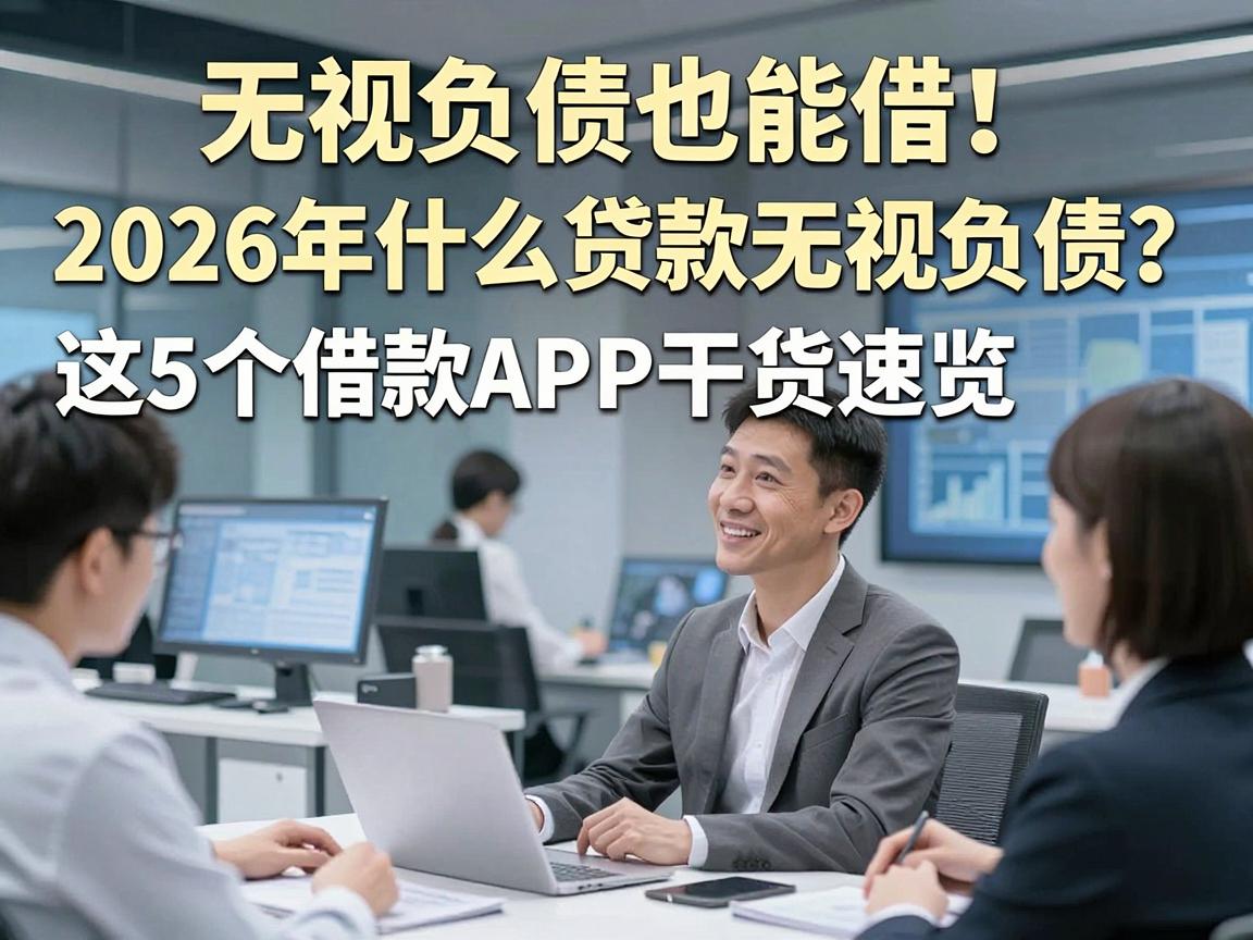 无视负债也能借!2026年什么贷款无视负债?这5个借款APP干货速览