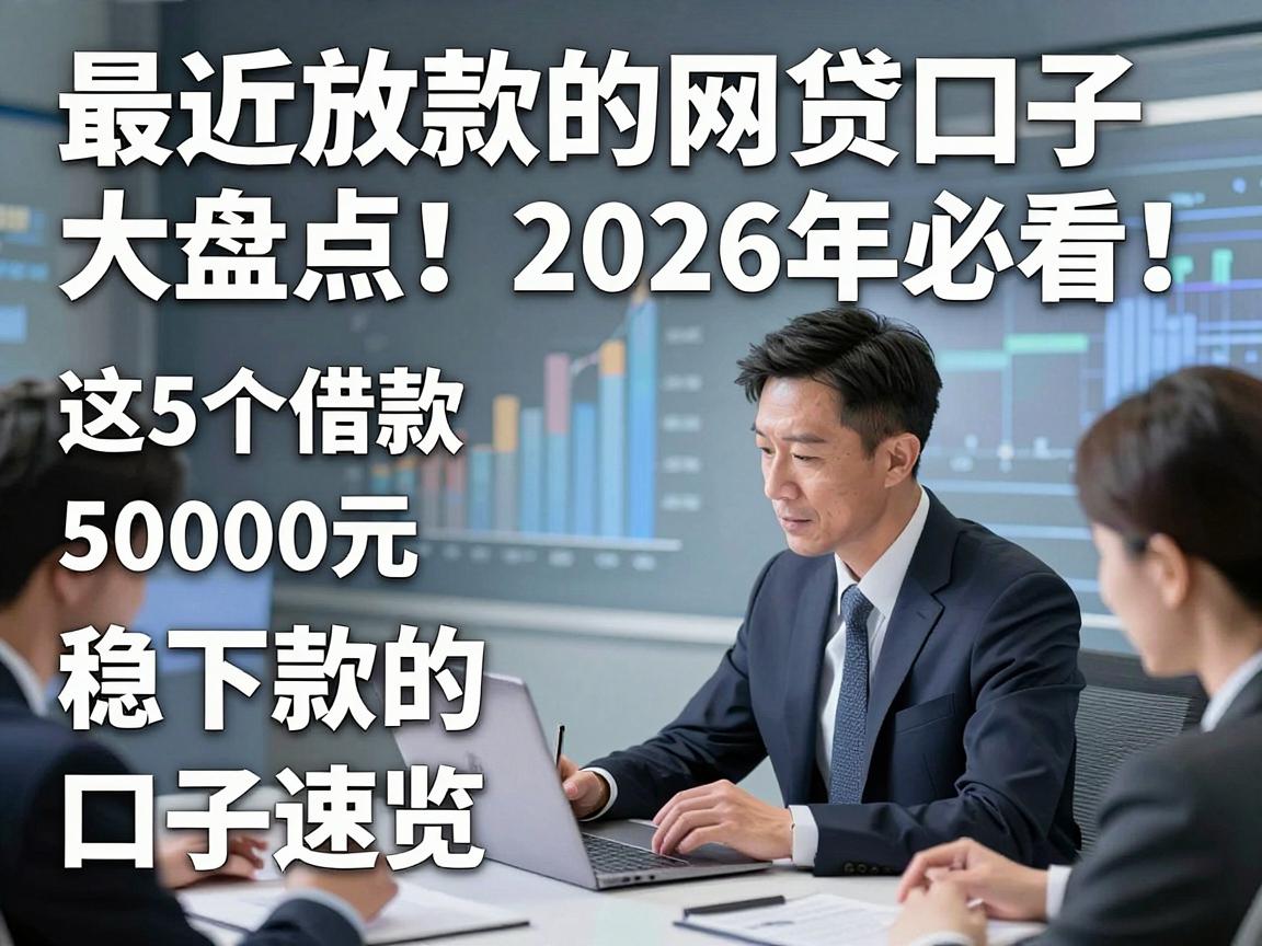 最近放款的网贷口子大盘点!2026年必看,这5个借款50000元稳下款的口子速览