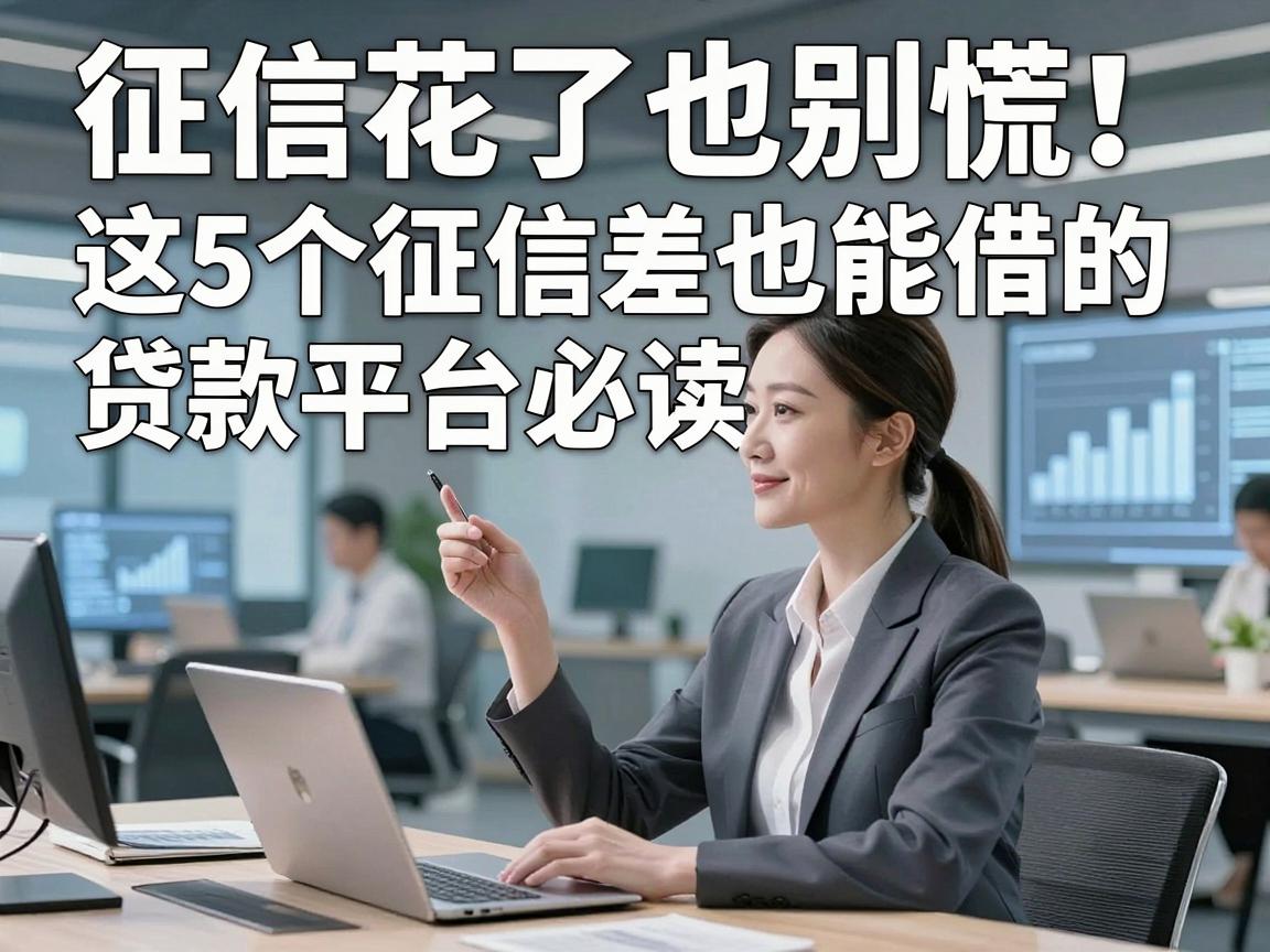 征信花了也别慌！这5个征信差也能借的贷款平台必读推荐
