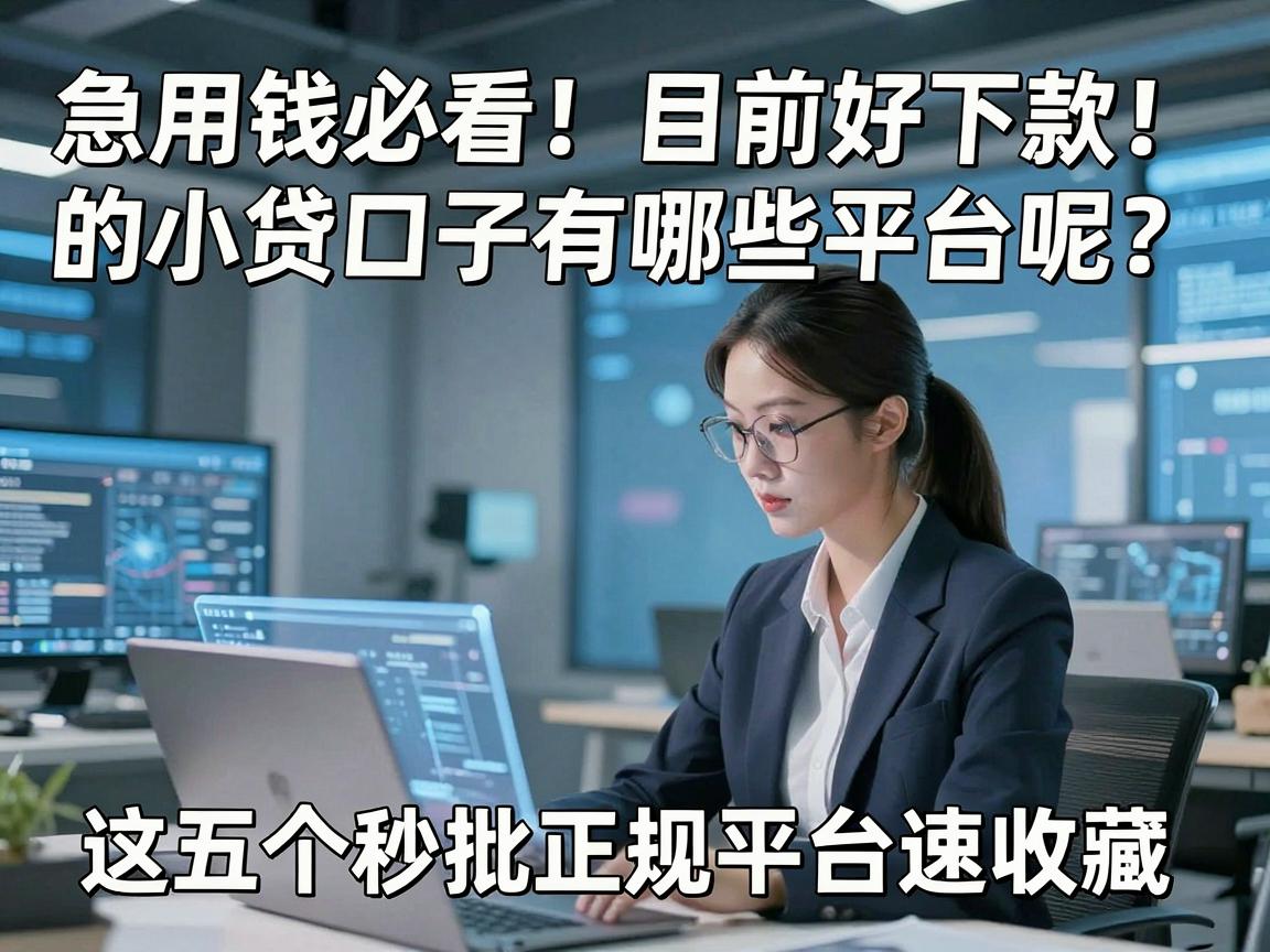 急用钱必看！目前好下款的小贷口子有哪些平台呢？这五个秒批正规平台速收藏！