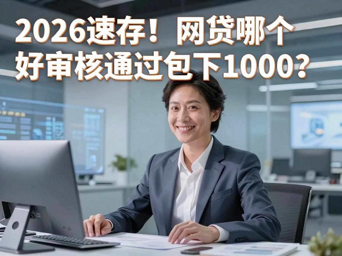 2026速存!网贷哪个好审核通过包下1000?这5个应急周转靠谱平台别错过
