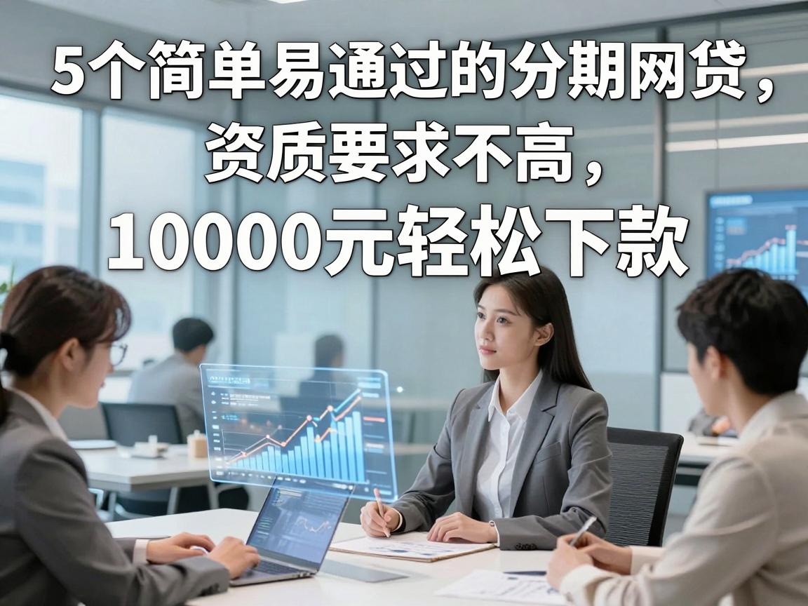 5个简单易通过的分期网贷,资质要求不高,10000元轻松下款