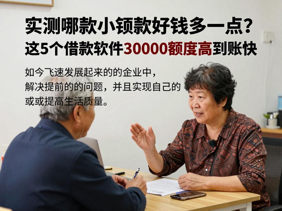 实测哪款小额贷款好钱多一点？这5个借款软件30000额度高到账快