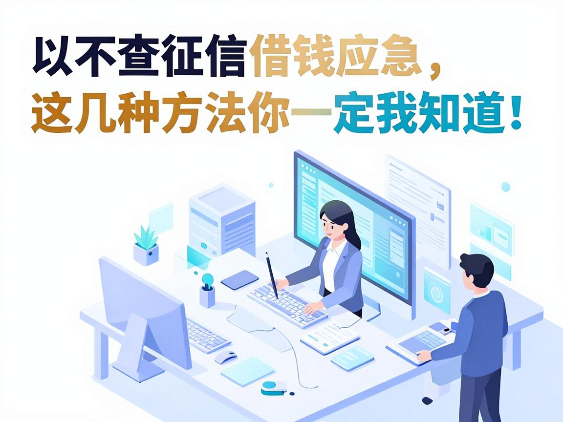不查征信借钱应急,这几种方法你一定要知道!