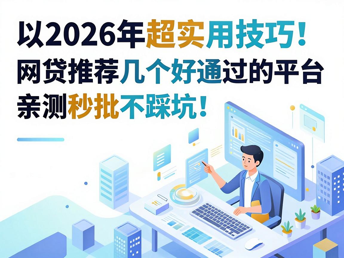 2026年超实用技巧！网贷推荐几个好通过的平台，亲测秒批不踩坑！