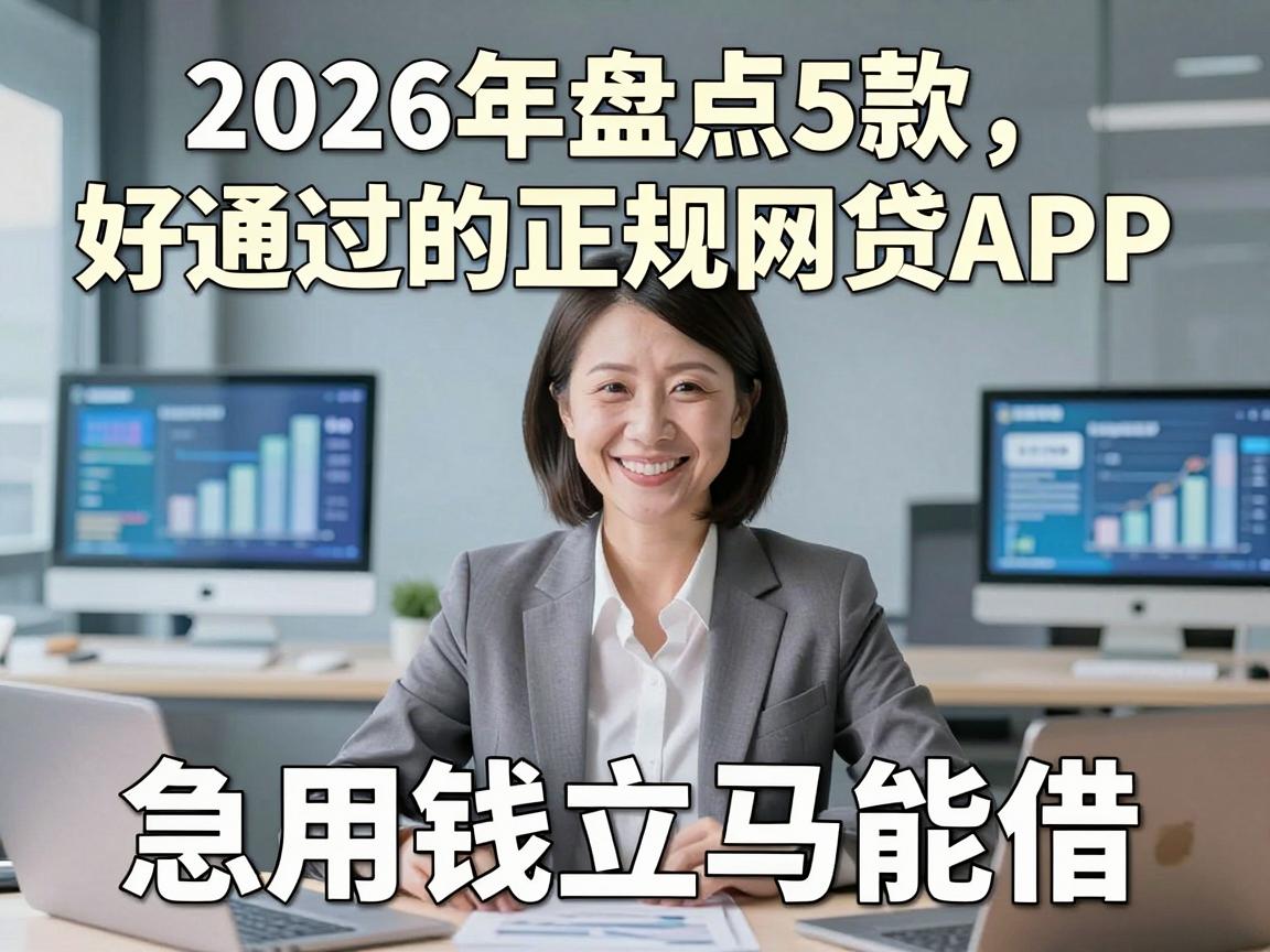 2026年盘点5款好通过的正规网贷APP,急用钱立马能借!