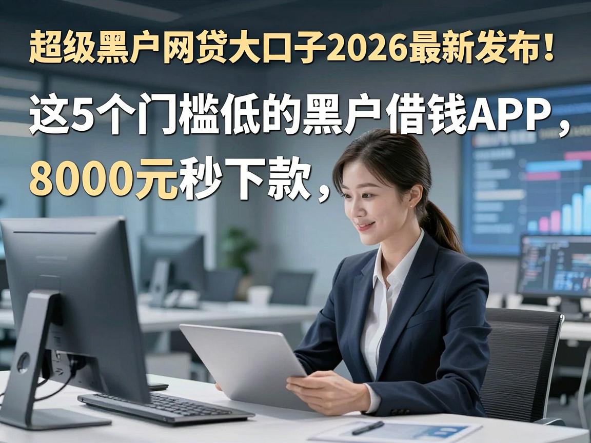 超级黑户网贷大口子2026最新发布！这5个门槛低的黑户借钱APP，8000元秒下款