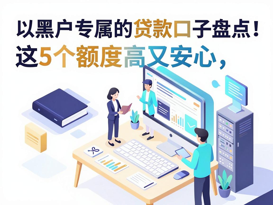 黑户专属的贷款口子盘点!这5个额度高又安心,强烈推荐收藏