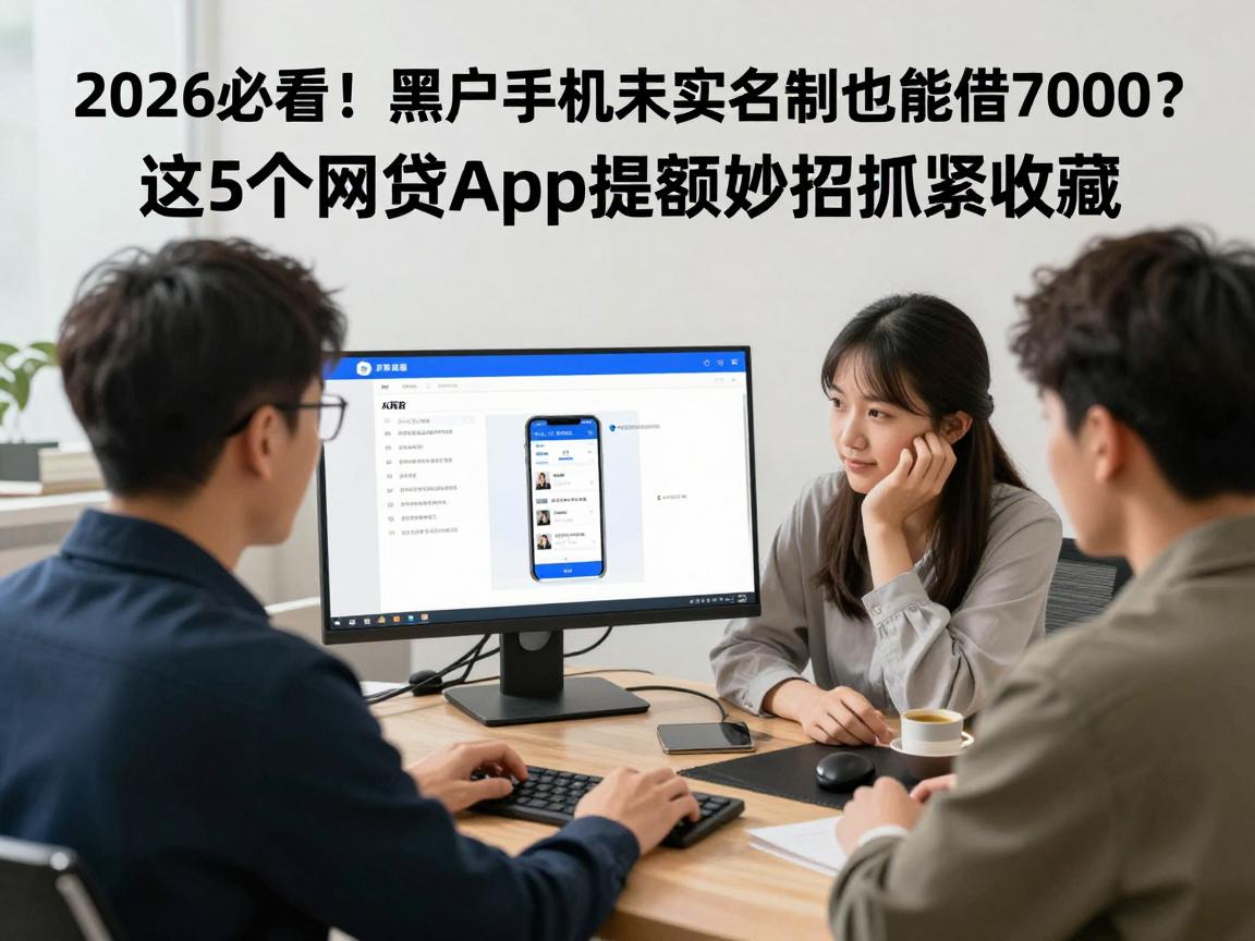 2026必看!黑户手机未实名制也能借7000?这5个网贷APP提额妙招抓紧收藏