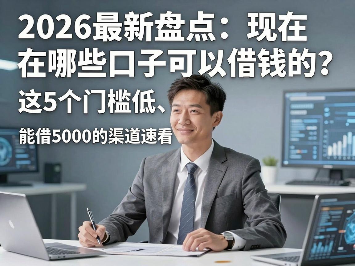 2026最新盘点:现在哪些口子可以借钱的?这5个门槛低、能借5000的渠道速看!