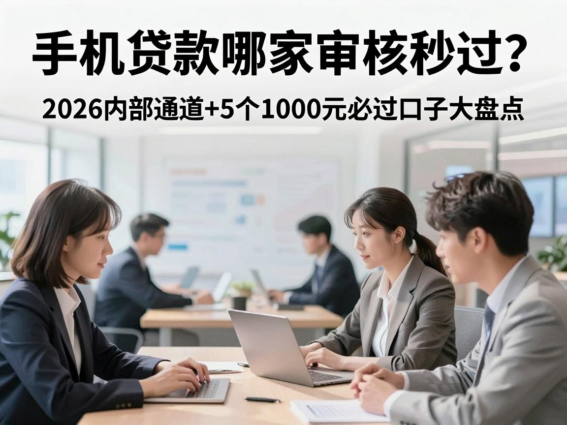 手机贷款哪家审核秒过?2026内部通道+5个1000元必过口子大盘点