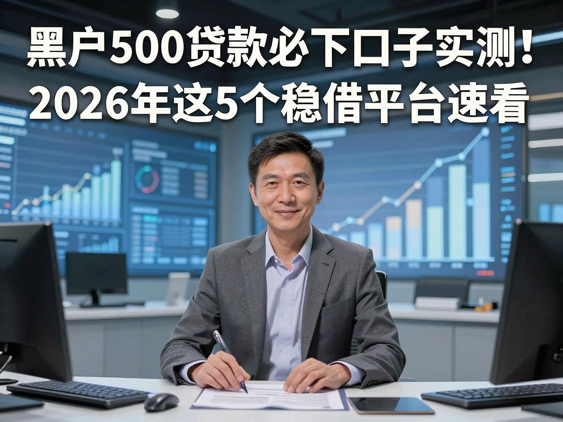 黑户500贷款必下口子实测！2026年这5个稳借平台速看