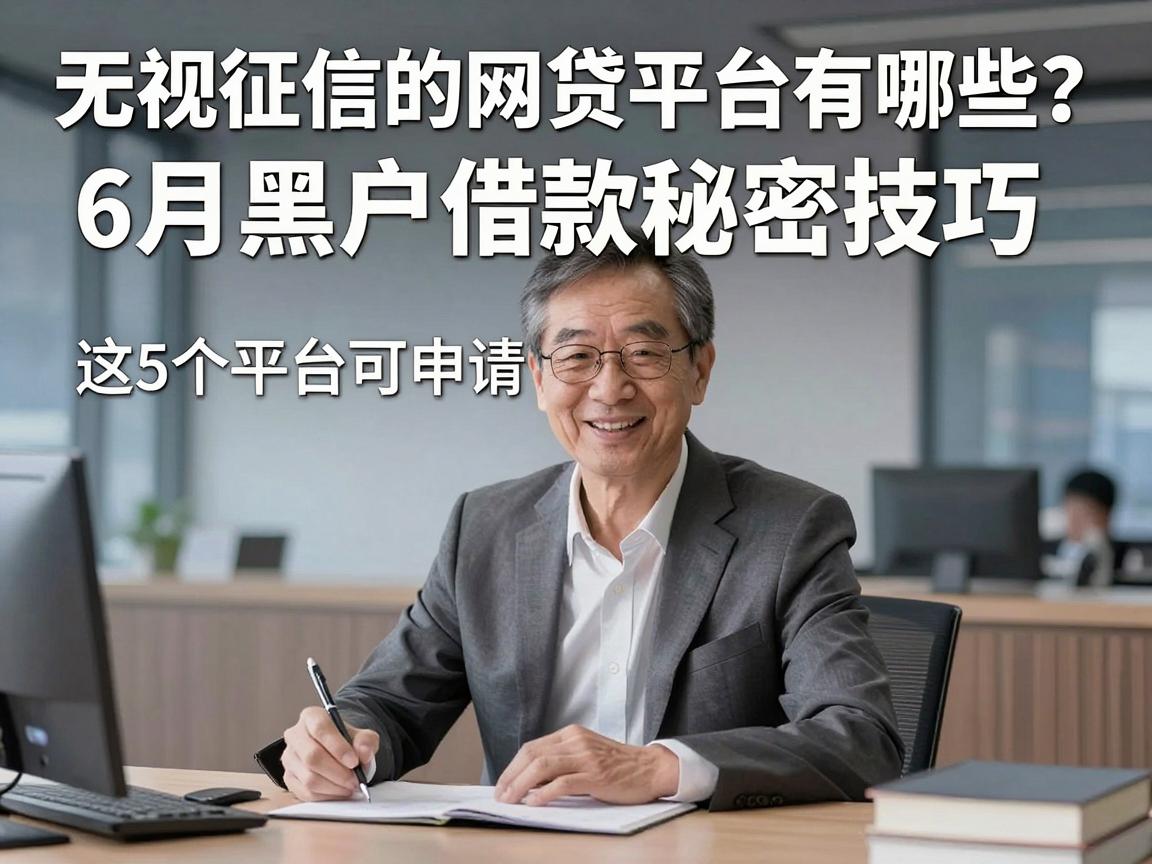 无视征信的网贷平台有哪些?6月黑户借款秘密技巧,这5个平台可申请
