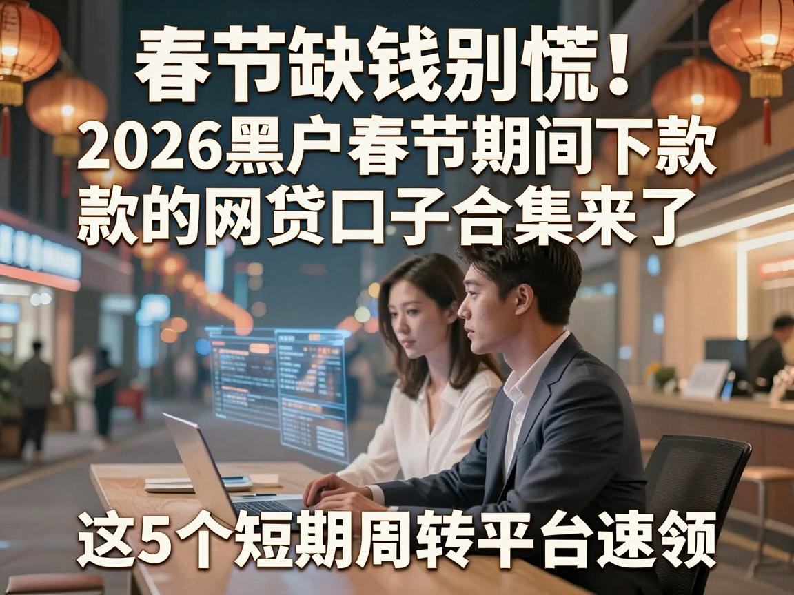 春节缺钱别慌！2026黑户春节期间下款的网贷口子合集来了，这5个短期周转平台速领